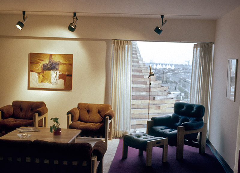 Inside Habitat during 1967 1967, Montreal, Canada Expo 67 World's