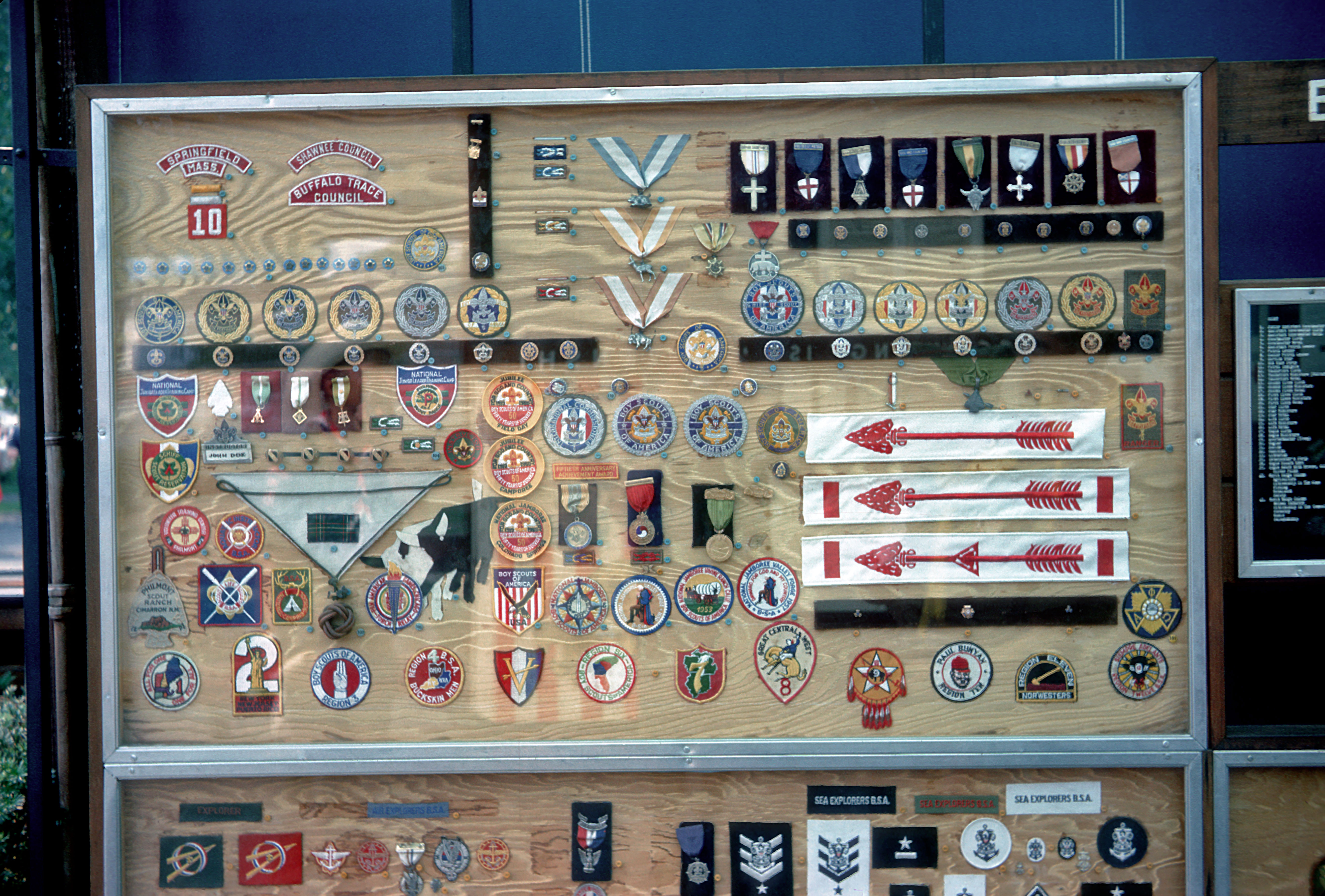For Boy Scouts patch collectors State & Federal Area World's Fair