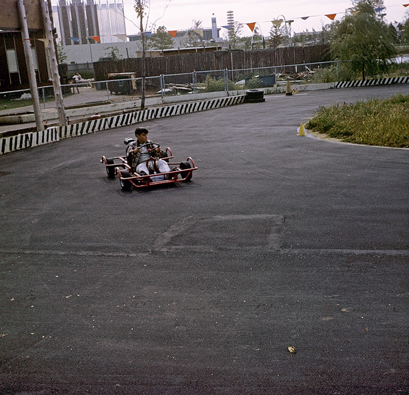 The gokarts were a 1965 addition General Discussion World's Fair
