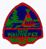Wauwepex patch - 1956