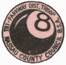 Tri-Parkway District
Troop 8