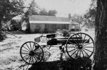 Golden Oak Ranch - buckboard