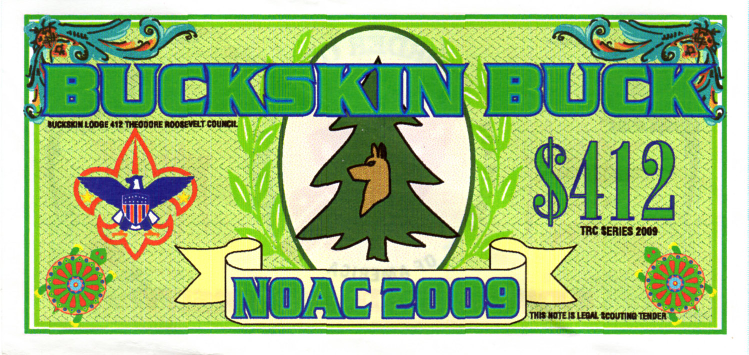 2009 NOAC Scrip - front