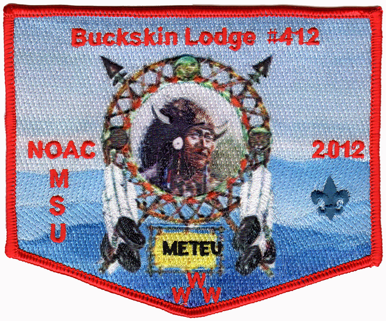 2012 NOAC pocket patch - Meteu