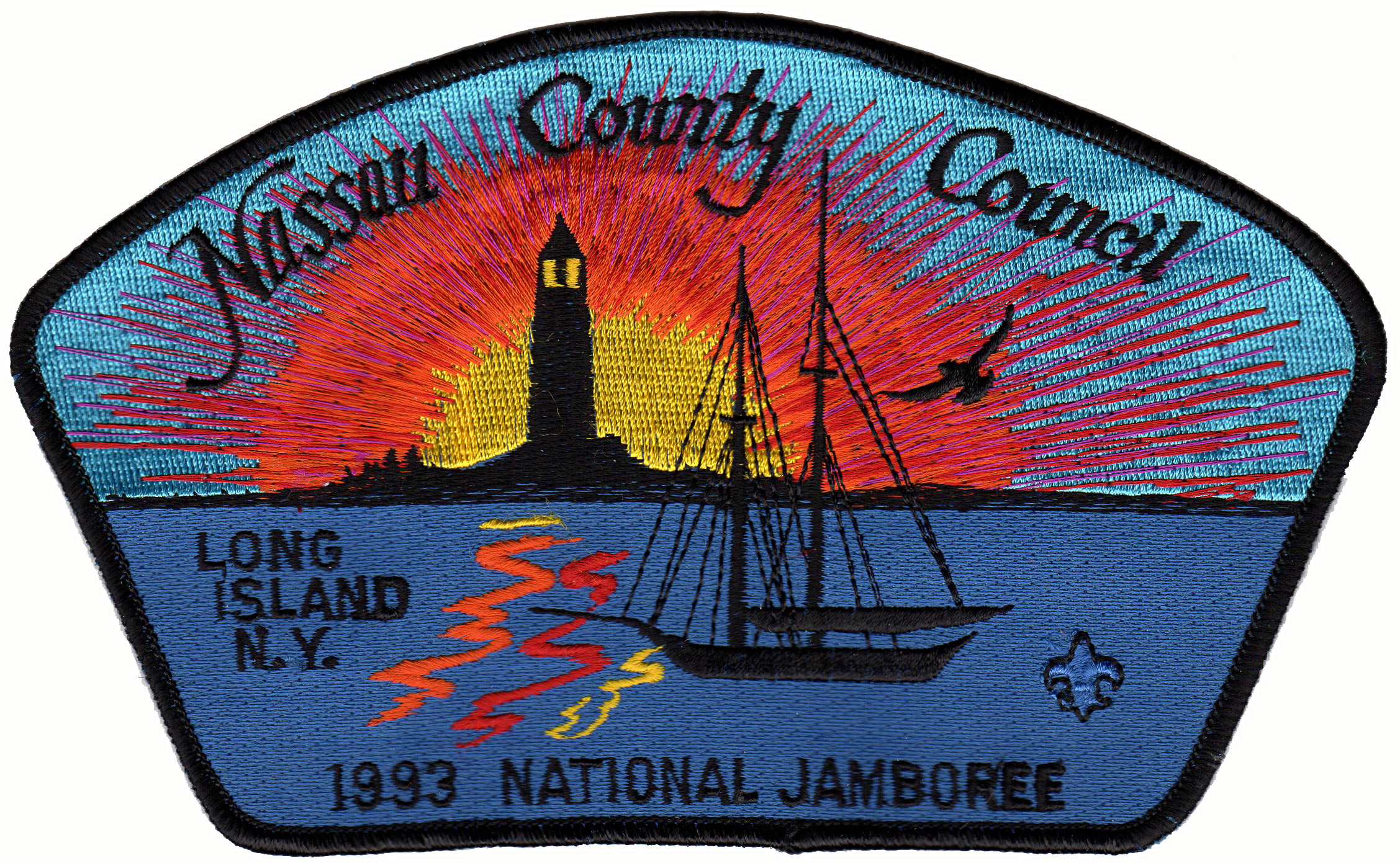 1993 National Jamboree Jacket Patch