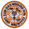Cub-Dad Weekend 1976