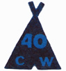 Tepee patch - 40