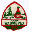 Wauwepex patch - 1953