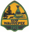 Wauwepex patch - 1955