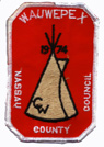 Wauwepex patch - 1974