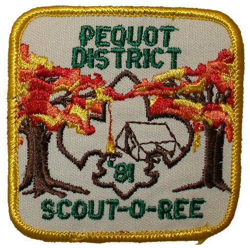 1981 Scout-o-ree (mis-spelled)