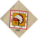 Staff neckerchief - 1978
