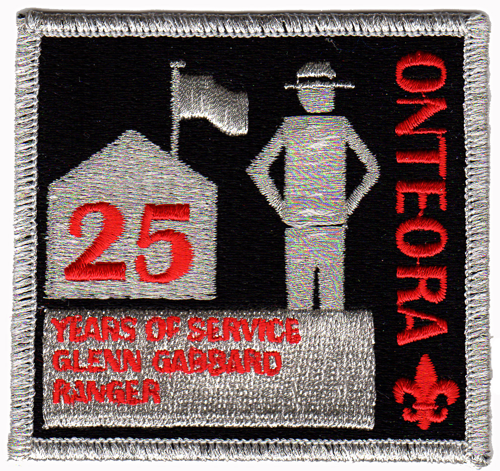 Glenn Gabbard - 25 Years of Service - Silver version