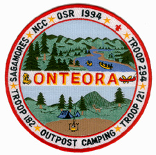 Onteora patch - 1994 Jacket