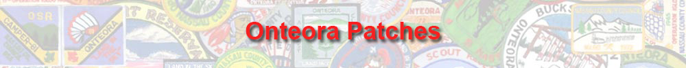 Onteora patches banner