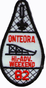 Onteora patch - 1982 High Adventure