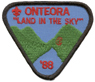 Onteora patch - 1988