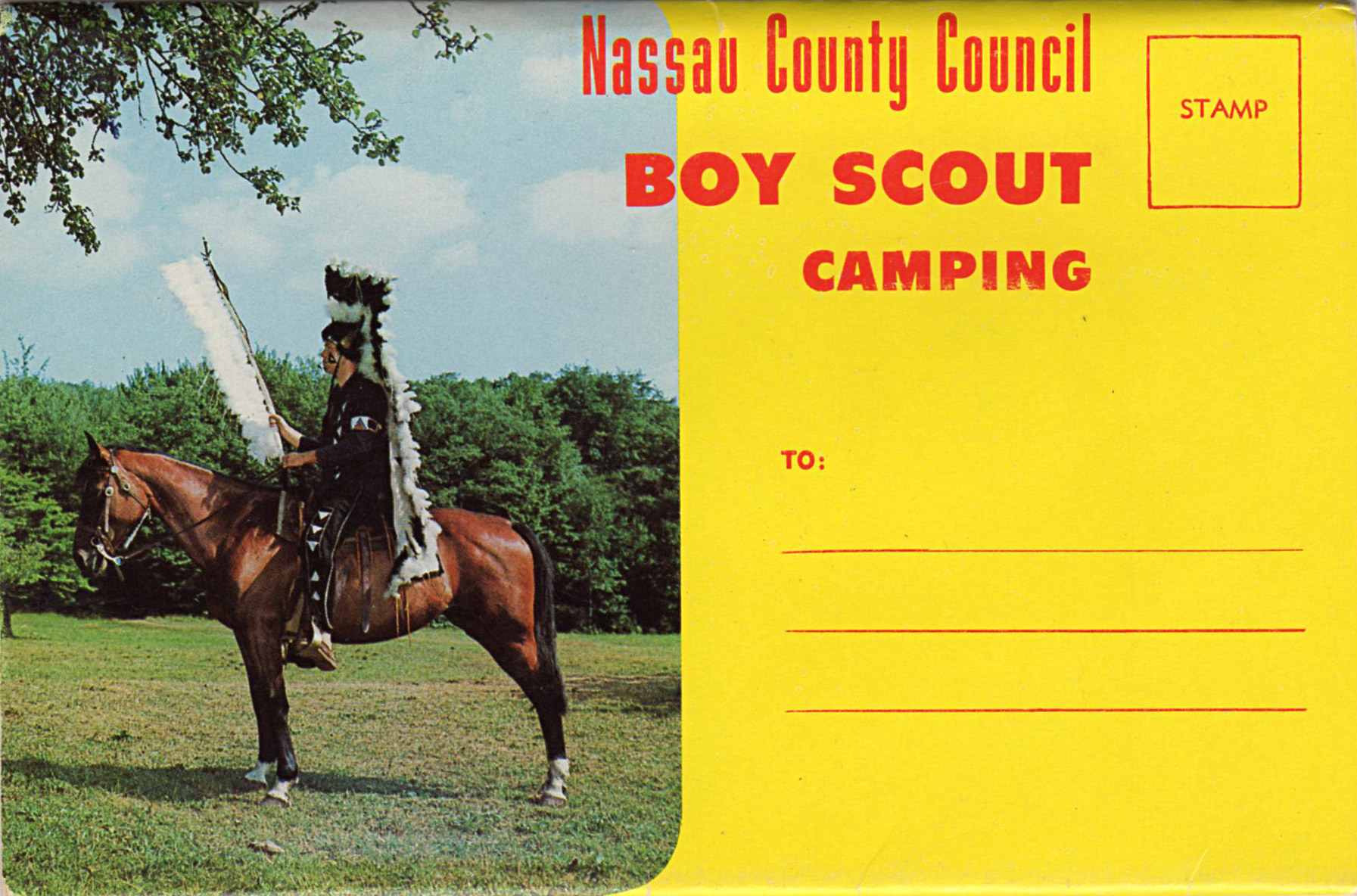 Boy Scout Camping folder