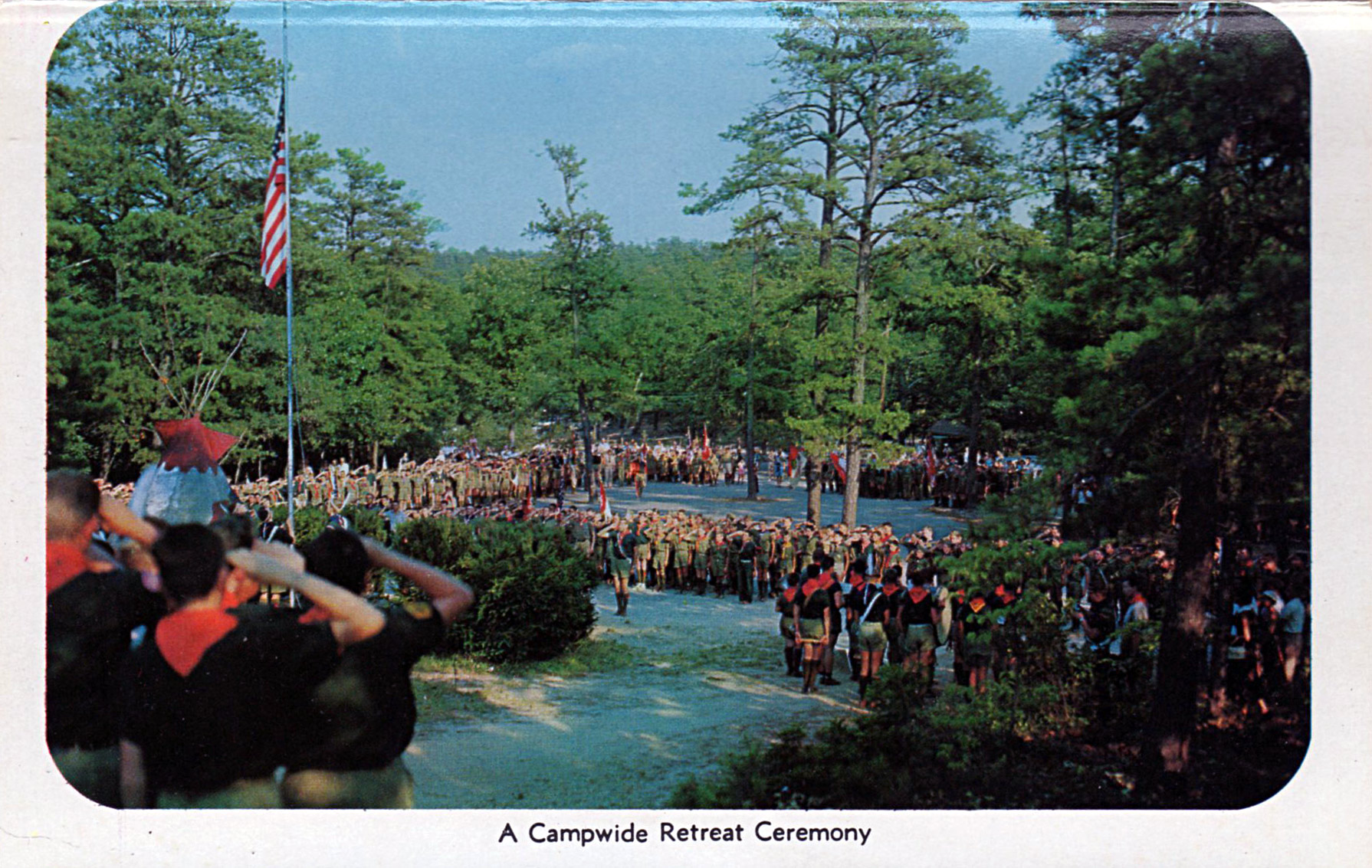 A Campwide Retreat Ceremony
