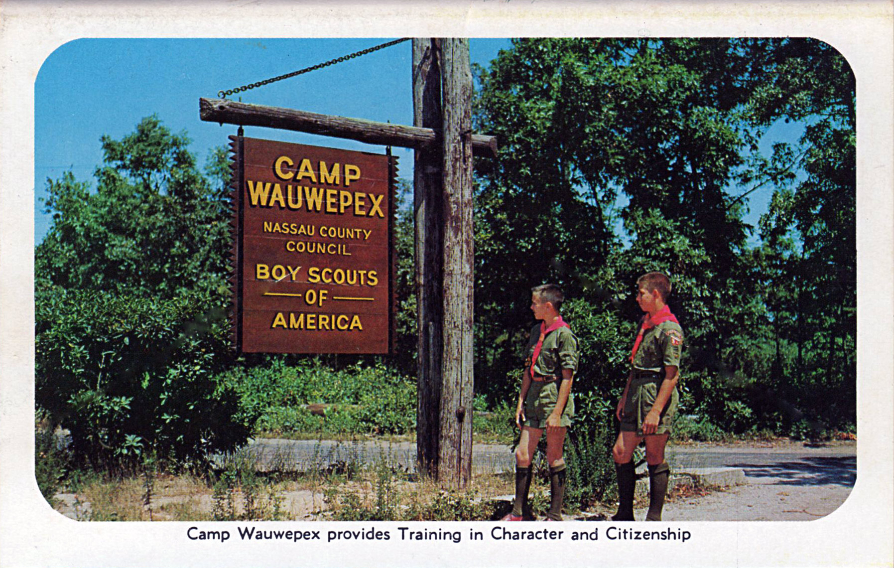 Camp Wauwepex provides Training in Character and Citizenship