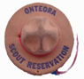 Onteora Campaign Hat slide