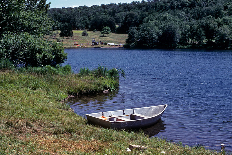 Towards the Boating Center from old Chief's Waterfront area (1983)