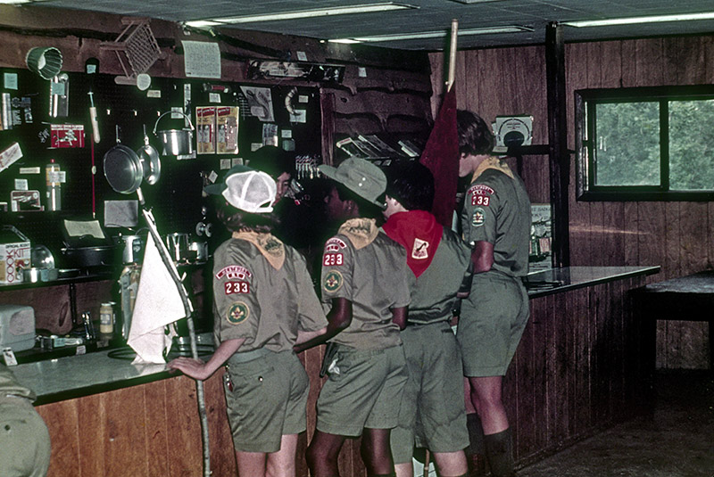 Undated view of the Trading Post interior