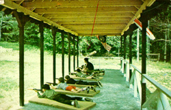 Scouts at the rifle range (39943 bytes)