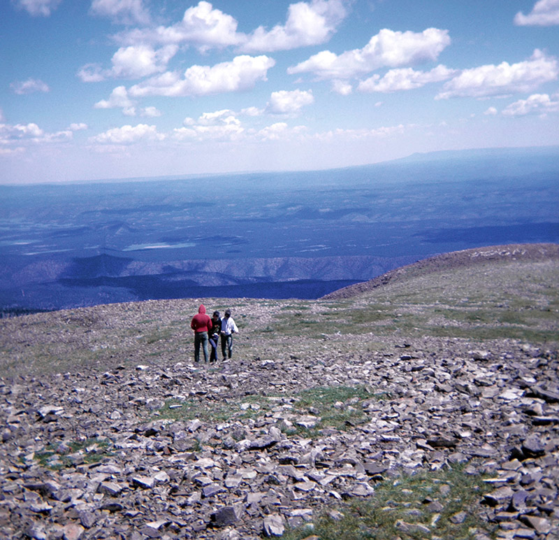 Cold, rocky, and very empty up at the top