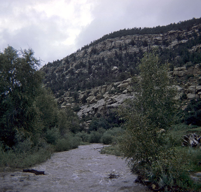 Ponil Creek at Four-Mile Camp