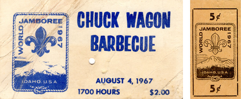 Barbecue ticket