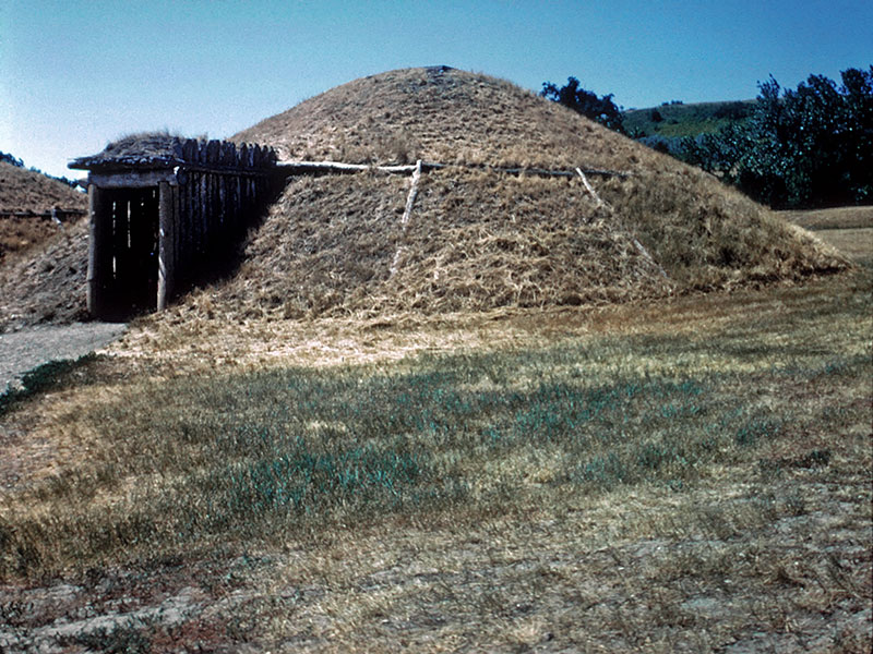 Indian Mound House - Ft. Abraham Lincoln State Park