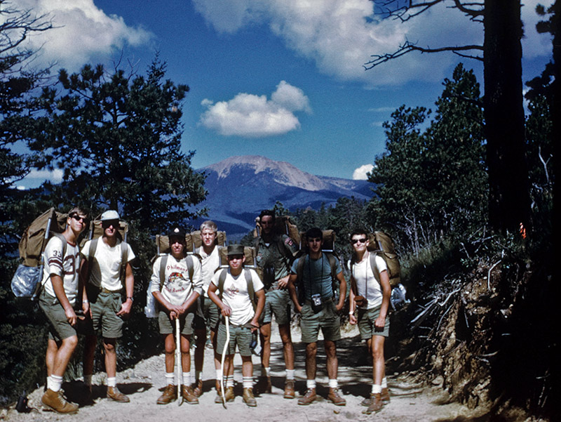 Most of Crew #3 with Baldy in the background