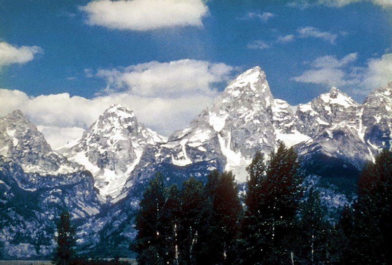 An impressive amount of snow for August