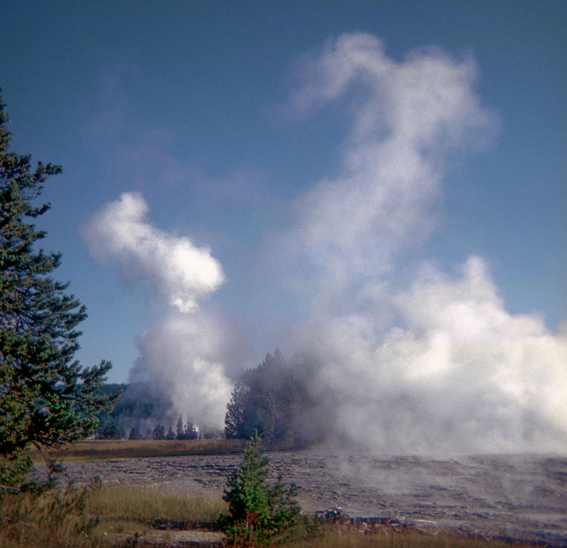 Beginning of the sulfur area