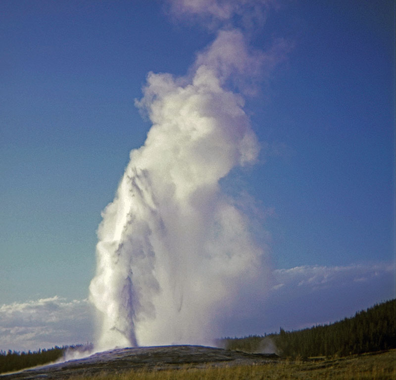 Another view of Old Faithful
