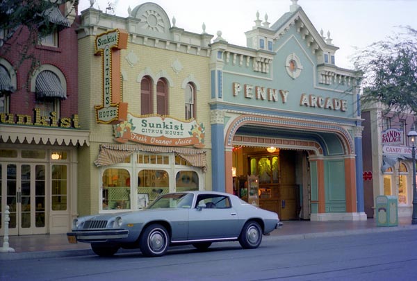 Camaro on Main Street