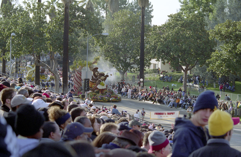 First view of the float