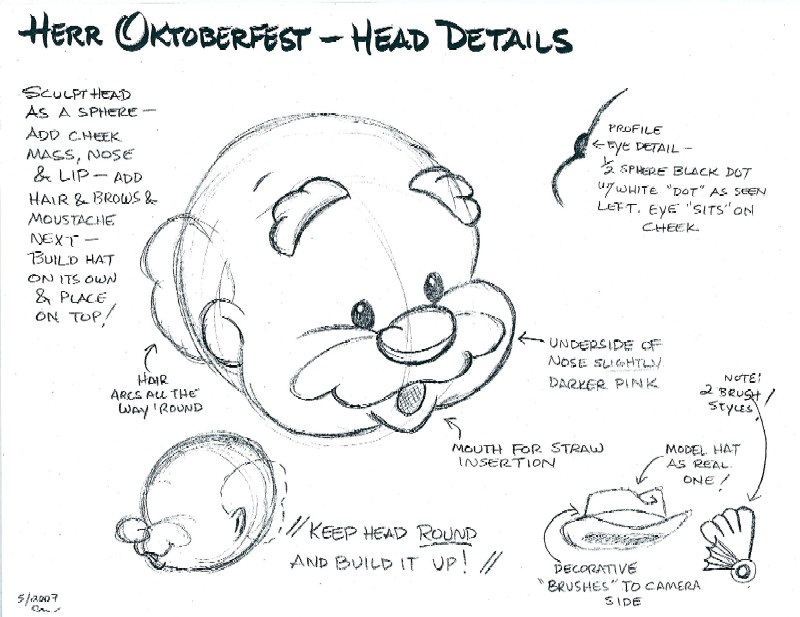 Man head design