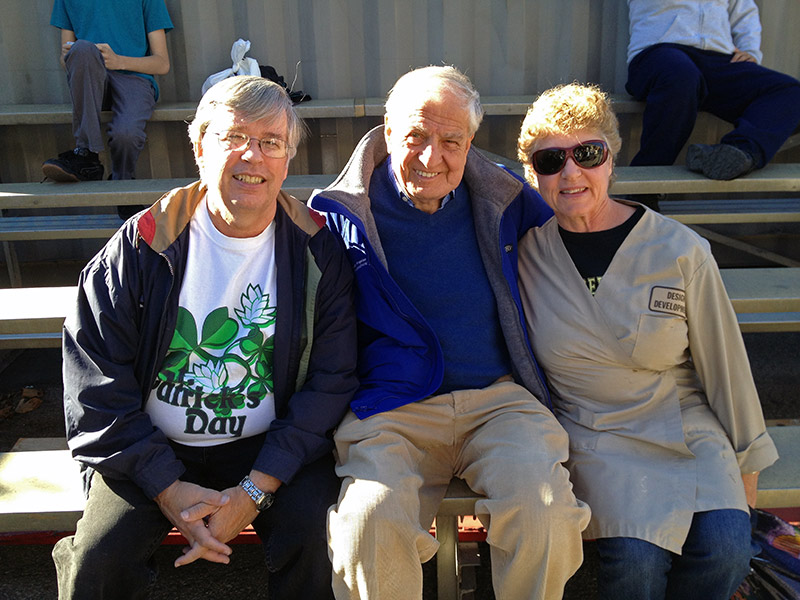 Bill, Garry Marshall, and Carol