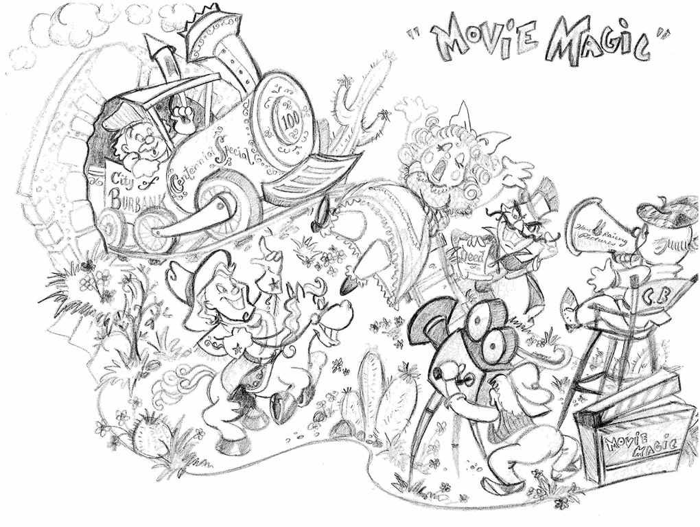 Initial concept art Initial concept art