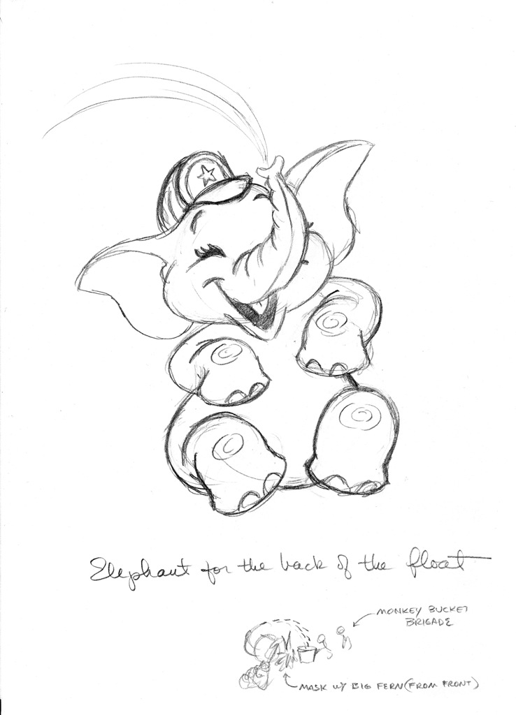 Baby elephant design Baby elephant design