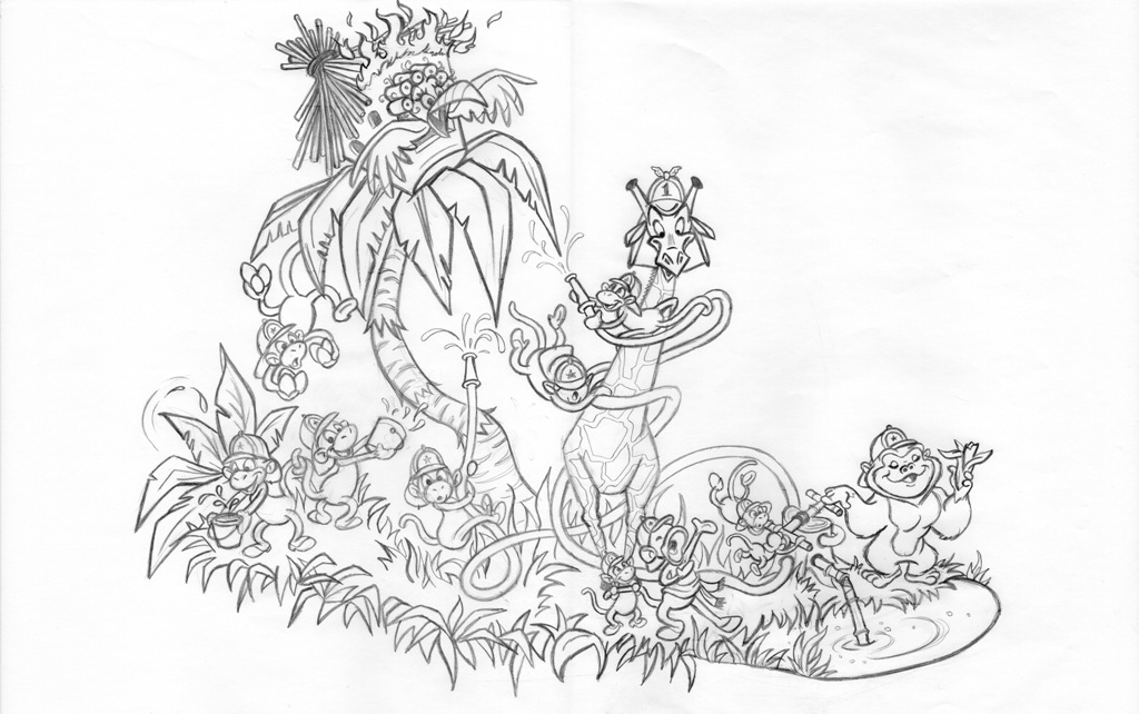 Fifth color rendering Fifth concept art
