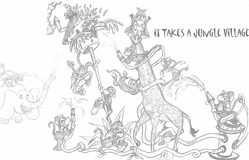 Initial concept art Initial concept art