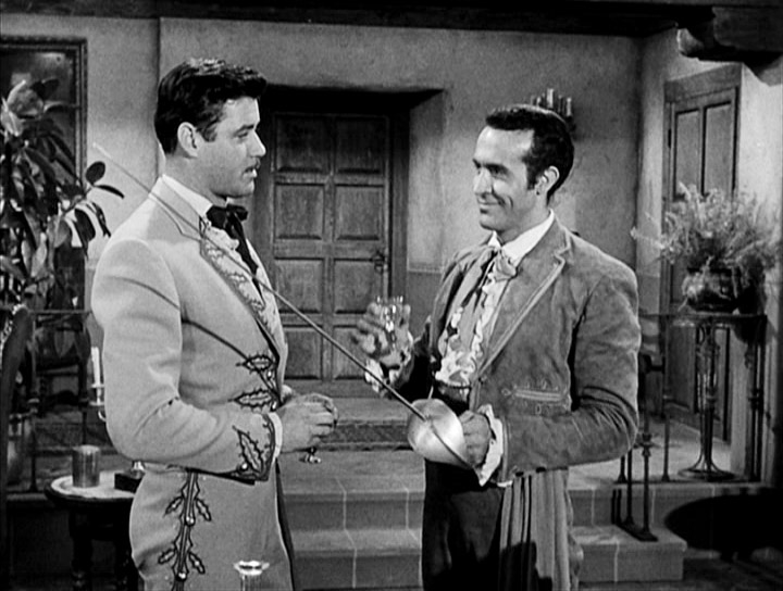 Guy Williams and Ricardo Montalban