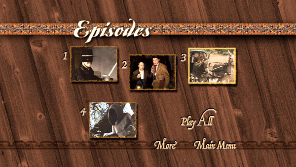 France DVD episode menu